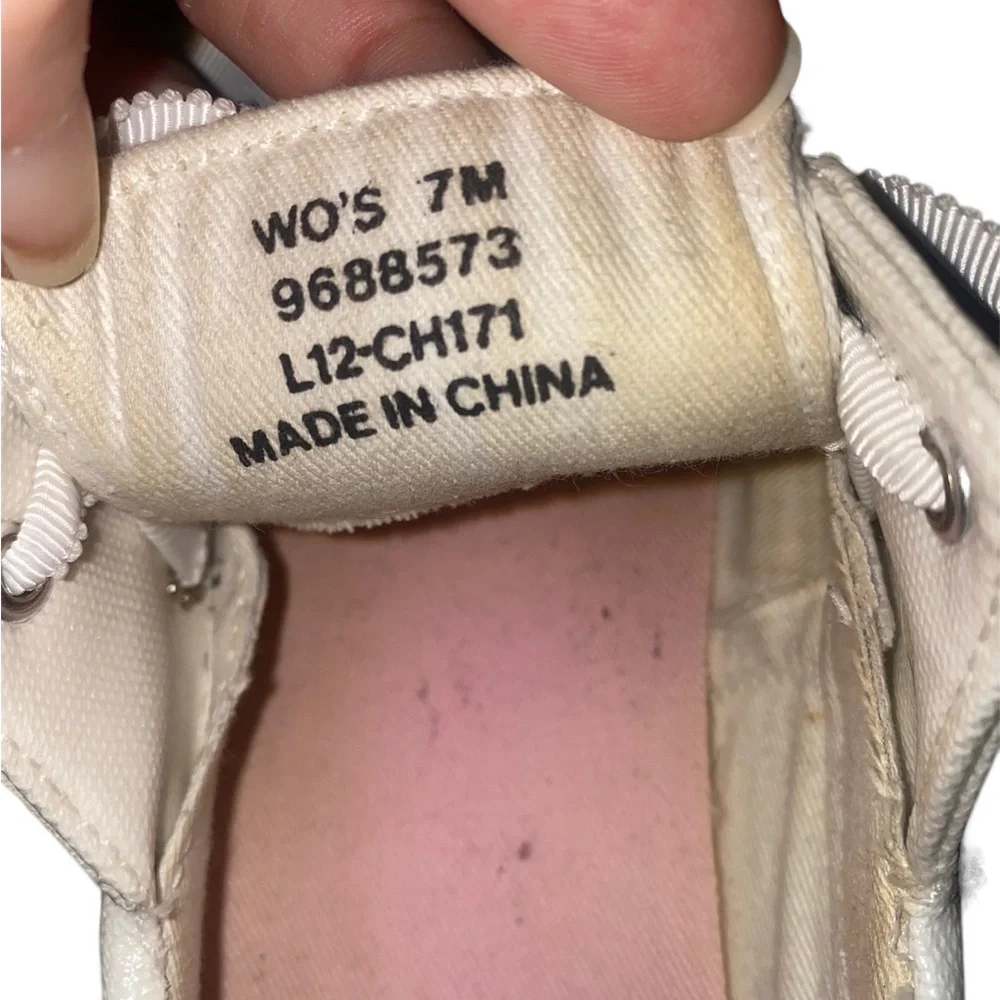 Sperry Top Sider Sequin Boat Shoe Women's Size 7 Iridescent Sparkle - Picture 7 of 8